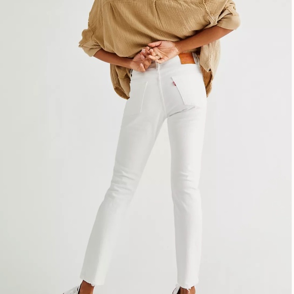 Levi's 501 Skinny Jeans NWT sz 28 'Cloud Over' - Picture 2 of 3